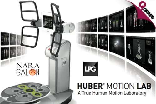 For QR121 experience the novel “HUBER MOTION LAB” technology for a beautiful and fit body (QR350 Value)